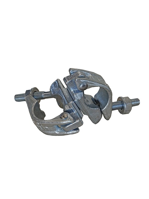 Хомут поворотный 48х48 мм, оцинкованный, кованный фото 1