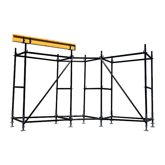 Связь горизонтальная 1 м  (48×2 мм) для клиновой опалубки на объёмных стойках фото 4