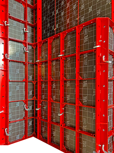 Мелкощитовая опалубка (МЩО) щит линейный 1200×550 фото 2