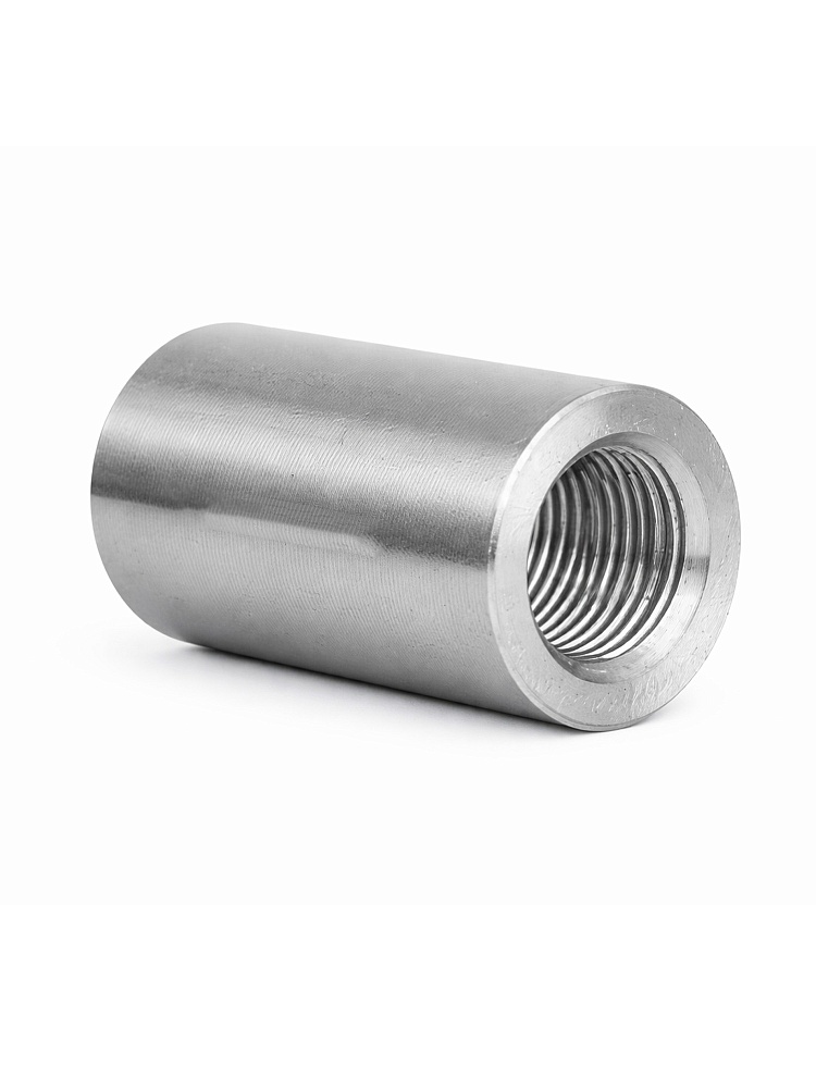 Муфта с цилиндрической резьбой для стыковки арматуры 18 мм фото 2