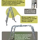 Лестница трансформер Alumet TL4023 фото 3